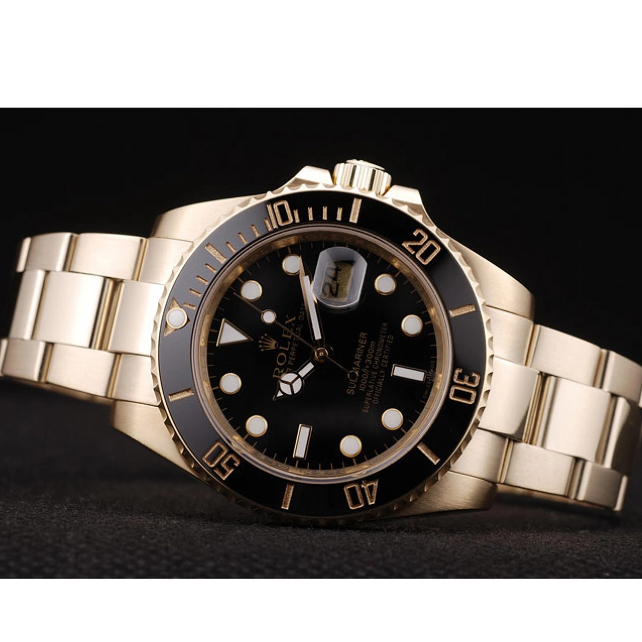 AAA Replica Watches Submariner Ceramic 98231 Bezel Rolex Black Black Dial 0603